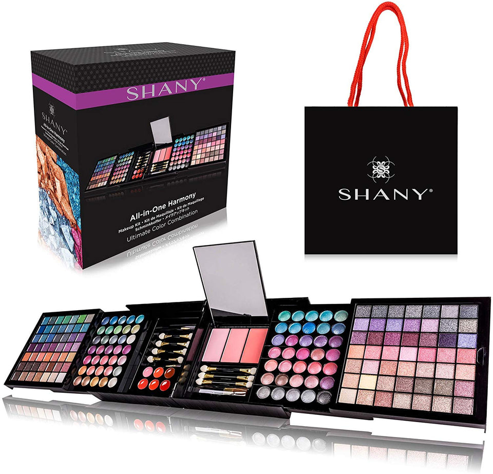 Shany Kit de maquillaje todo en uno, combinación de colores definitiva, nueva edición