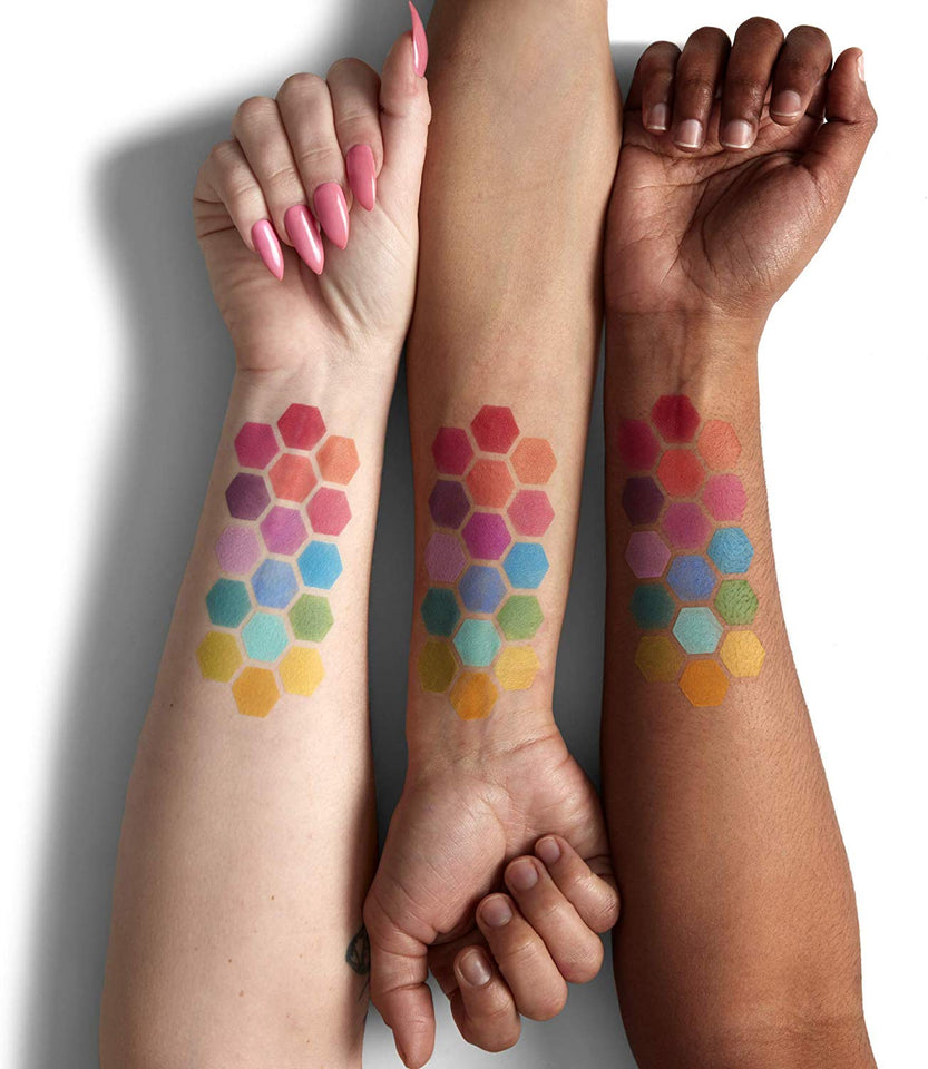 Paleta de sombras,Ultimate Shadow Palette, Nyx Professional Makeup, Tono Brights 13g