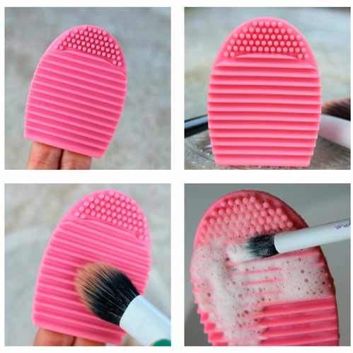 Limpia Brochas Brushegg Limpiador De Maquillaje
