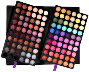 SHANY Ultimate Fusion Eyeshadow Palette (120 Color Eyeshadow Palette, Natural Nude and Neon Combination), Net Wt. 120g