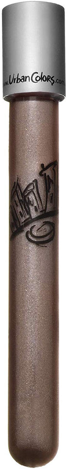 Set/Paquete de 6 KISS MANIAC brillo de labios (lipgloss) labial humectante con Vitamina E y Proteinas de Seda de Urban Colors con Cosmetiquera rosa incluida