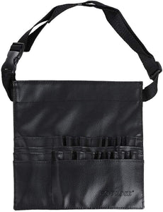 Hotrose 22 Pockets Professional Cosmetic Makeup Brush Bag with Artist Belt Strap for Women
