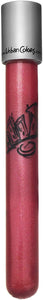 Set/Paquete de 6 KISS MANIAC brillo de labios (lipgloss) labial humectante con Vitamina E y Proteinas de Seda de Urban Colors con Cosmetiquera rosa incluida