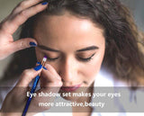 JSBelle Set de 20 Unicorn Maquillaje Pincel Cosmético Pinceles Eyeliner Sombra de ojos Blush Brushes