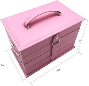 BR All In One Makeup Kit (Eyeshadow, Blushes, Powder, Lipstick & More) Holiday Gift Set (LightPink)