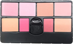 BR All In One Makeup Kit (Eyeshadow, Blushes, Powder, Lipstick & More) Holiday Gift Set (LightPink)