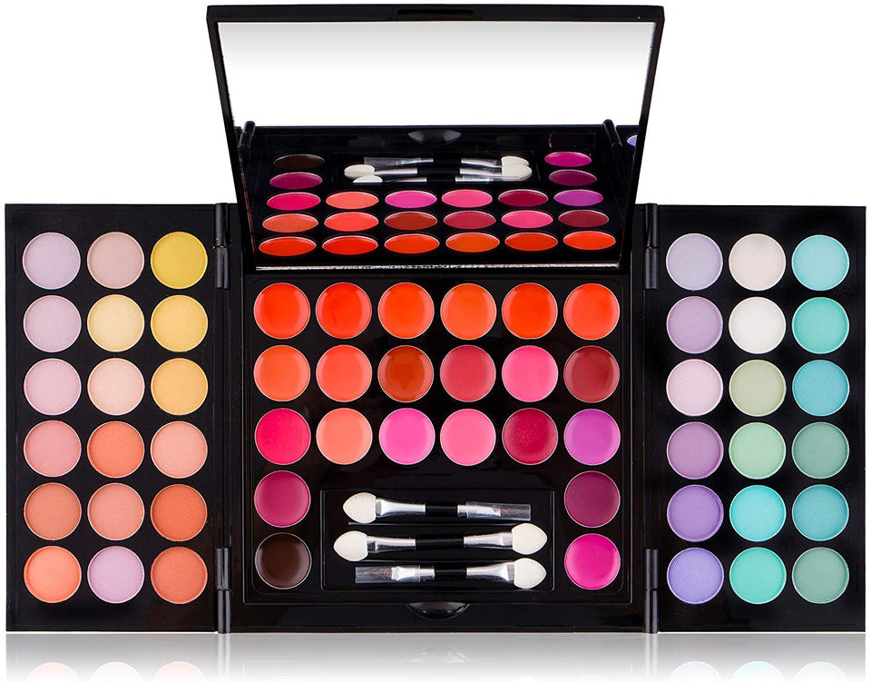 Shany 'All About That Face' Kit de maquillaje – todo en uno – Sombras de ojos, colores de labios y más