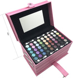 BR All In One Makeup Kit (Eyeshadow, Blushes, Powder, Lipstick & More) Holiday Gift Set (LightPink)