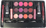 BR All In One Makeup Kit (Eyeshadow, Blushes, Powder, Lipstick & More) Holiday Gift Set (LightPink)