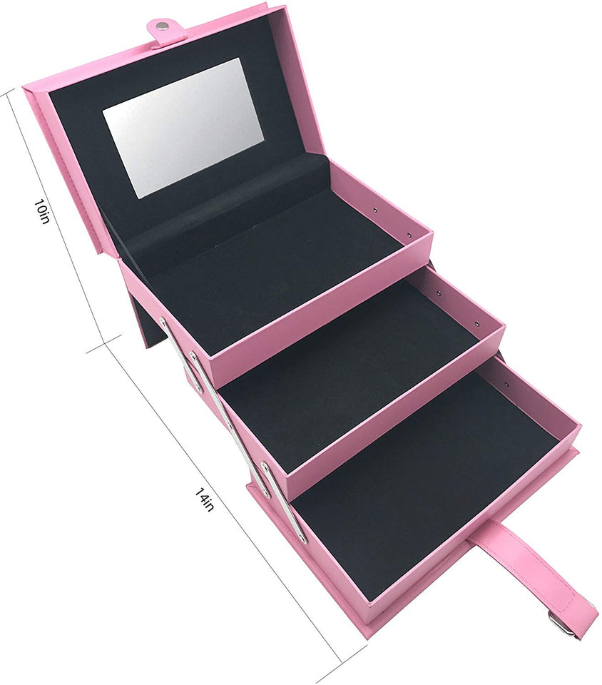 BR All In One Makeup Kit (Eyeshadow, Blushes, Powder, Lipstick & More) Holiday Gift Set (LightPink)